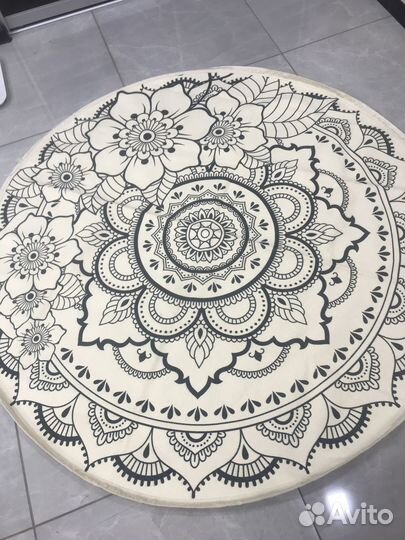 Бронь) Хлопковый шикарный коврик 1,5 х 1,5