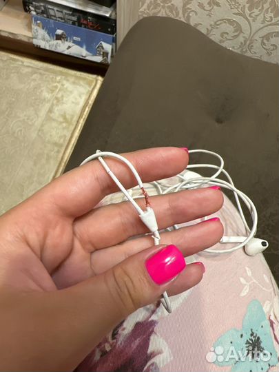 Наушники apple earpods lightning