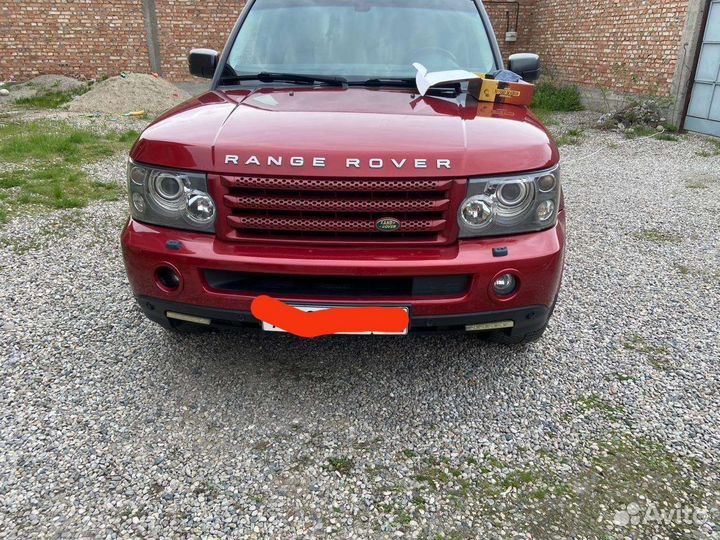 Передний бампер в сборе range rover sport 1