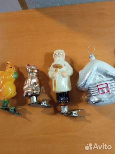 Елочные игрушки СССР