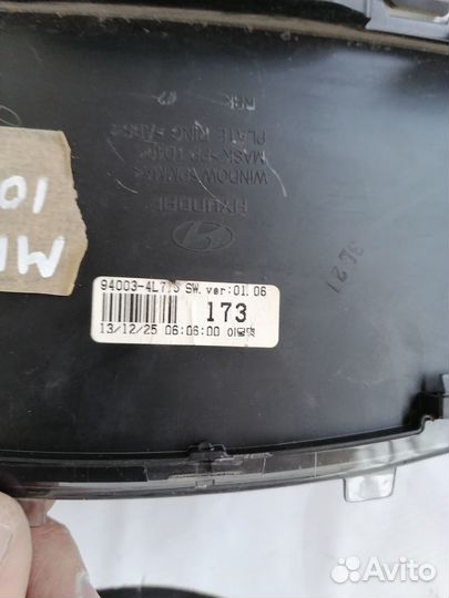 Приборная панель hyundai solaris