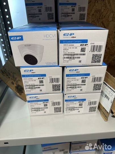 Камеры видеонаблюдения dahua EZ-IP 2мп 4мп