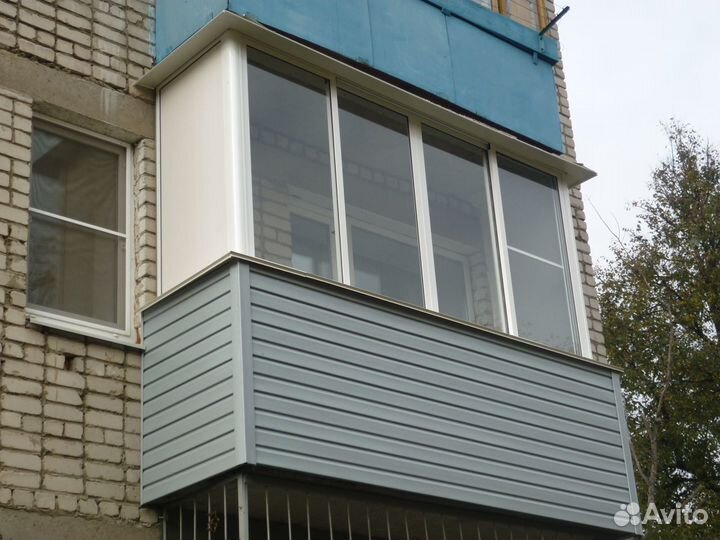 Остекление балконов и лоджий