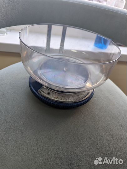 Весы кухонные механические с чашей