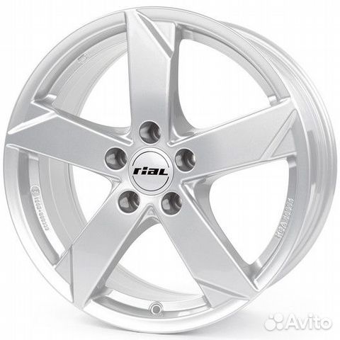 R18 5x112 8J ET47 D66,6 Rial Kodiak Polar Silver
