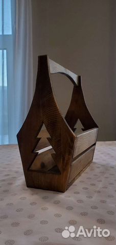 Ящик деревянный подарочный