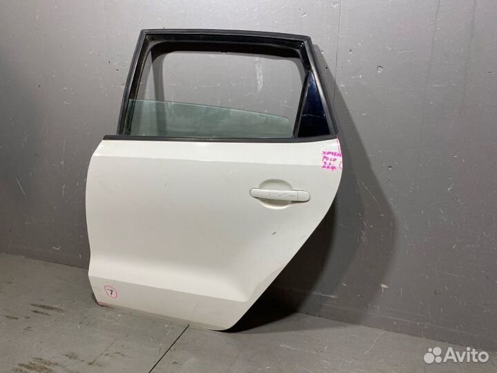 Дверь задняя левая Volkswagen Polo 5 6R HB