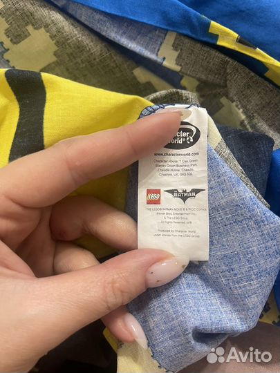 Lego batman постельное белье