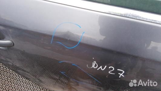 Дверь задняя правая volkswagen jetta 5 (JDN27FT01)