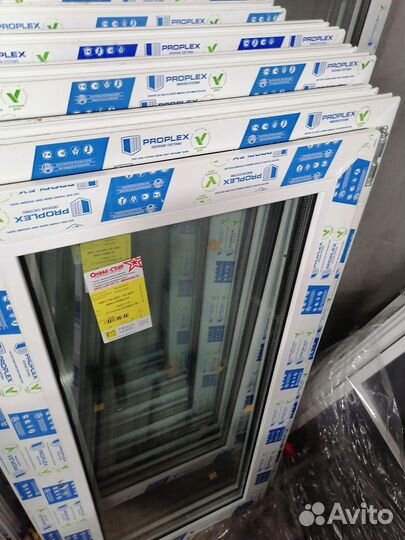 Готовые пластиковые окна 120х60