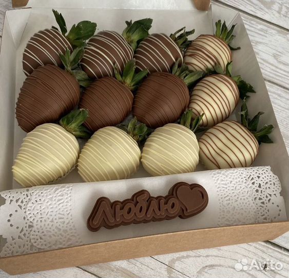 Клубника в шоколаде