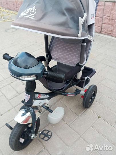 Трехколесный велосипед с ручкой