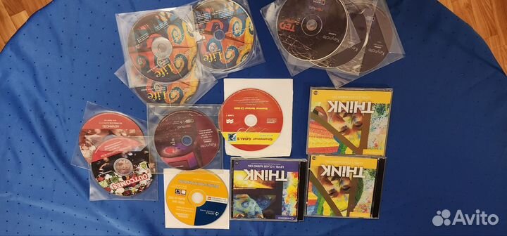 Диски для учебников французский, английский