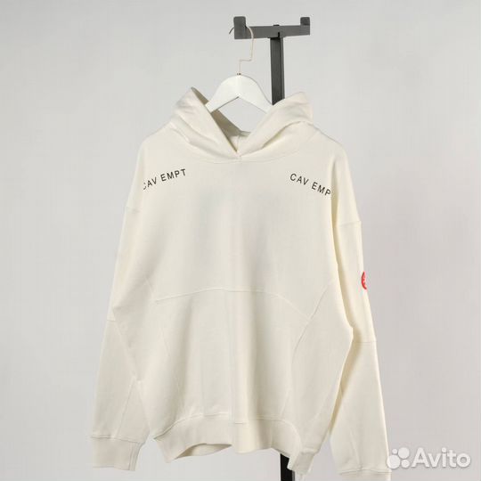 Худи Cav Empt №1 белое