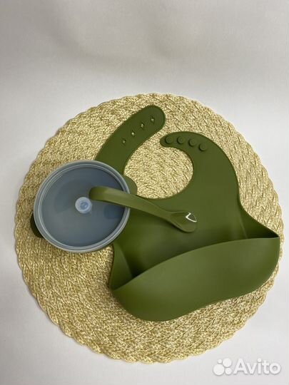 Детская посуда для кормления силиконовая