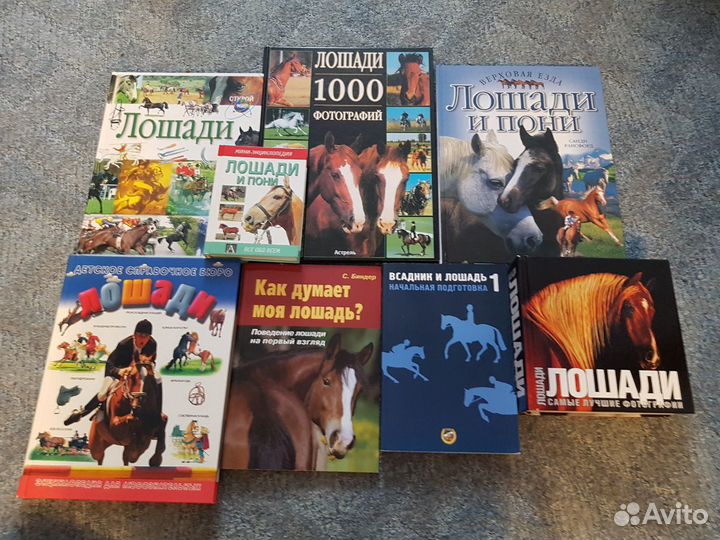Книги про лошадей и конный спорт