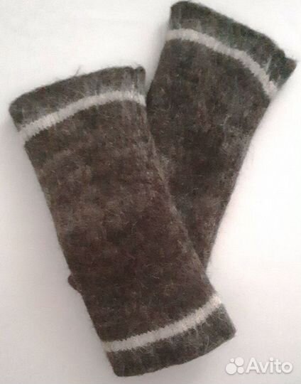 Пояс и наколенники из собачьей шерсти