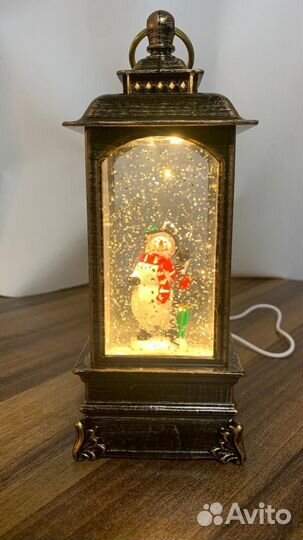 Новогодний музыкальный фонарь