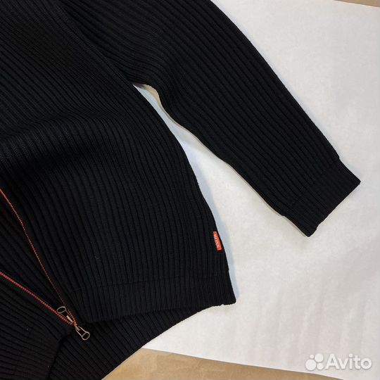 Шерстяной джемпер на молнии Hugo Boss(оригинал)