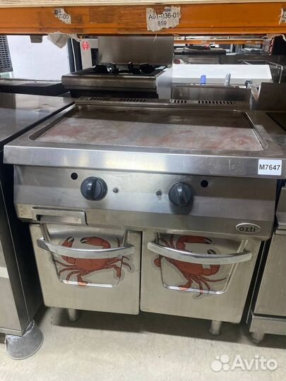 Жарочная поверхность газовая