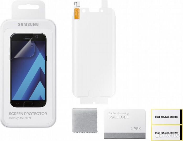 Оригинал Защ.Плёнка для Samsung A5 (2017) 2 штуки