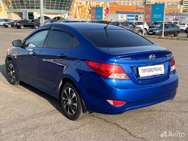 Hyundai Solaris 1.4 AT, 2013, 156 000 км