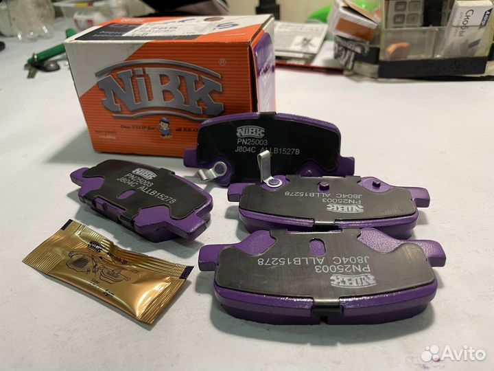Тормозные колодки remsa 1420.00 и nibk pn25003