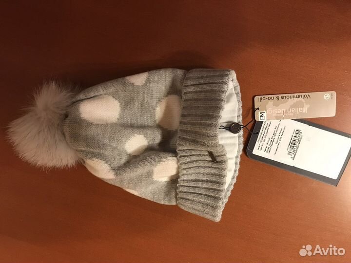Шапка зимняя для девочки 54 56