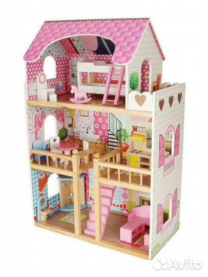 Кукольный домик с мебелью