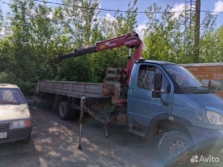 Услуги манипулятора стрела 2.5 т, 6.2 м, борт 4 т