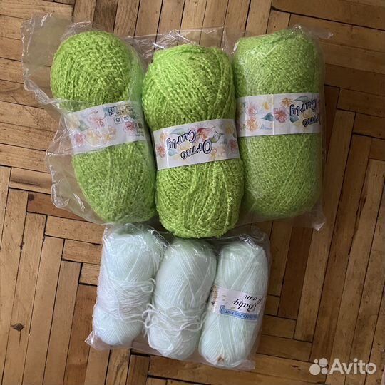 Новая пряжа акрил