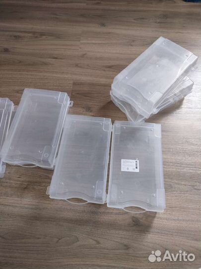 Контейнеры для обуви 37*19*10, 4 шт+2 шт