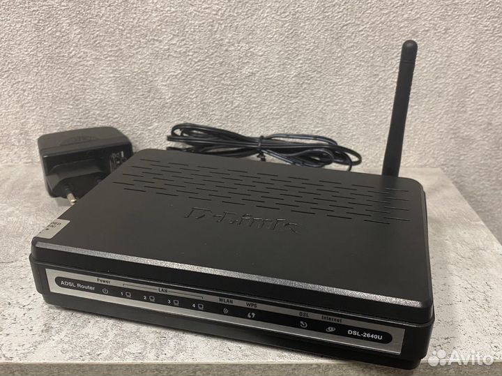 Беспроводной adsl2+ маршрутизатор D-Link dsl 2640u