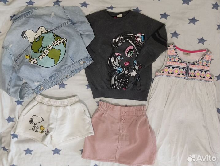 7 лет,пакет, лето, джинсовка Zara,шорты,толстовка