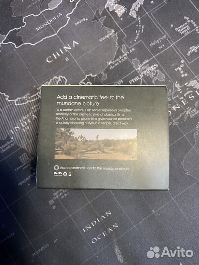 Анаморфный объектив на телефон