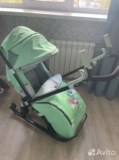 Коляска санки Ника 7/4