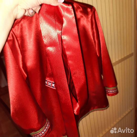 Русско-народная рубашка с поясом