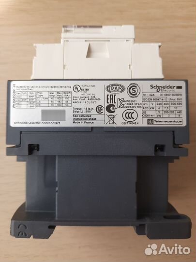 Karcher Контактор 24V, артикул 6.632-356.0