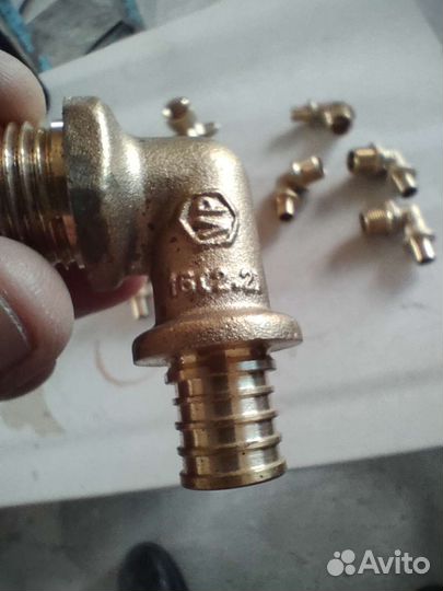 Фитинг латунный pex pert