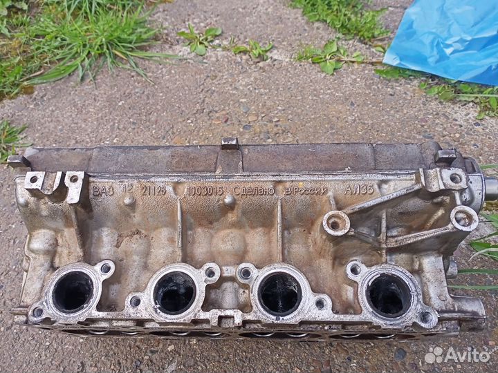 Головка блока 16 клапанная vesta с распред валами