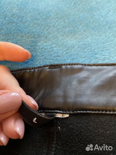 Кожаные брюки calzedonia