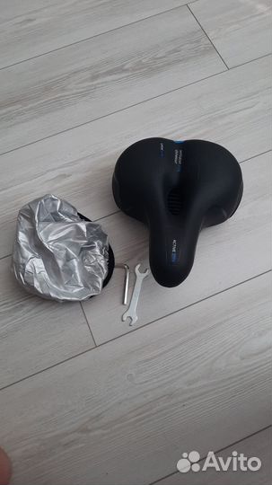 Седло для велосипеда мягкое