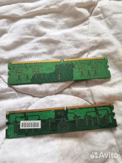 DDR2 2 модуля