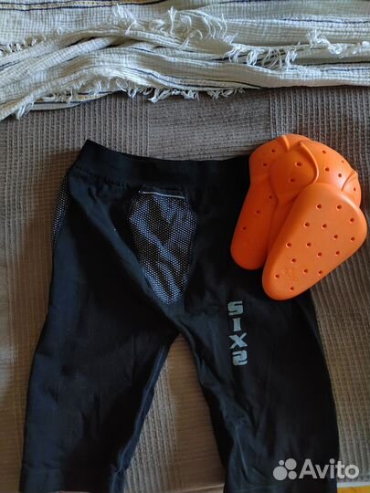 Шорты sixs защитные с защитой бедра