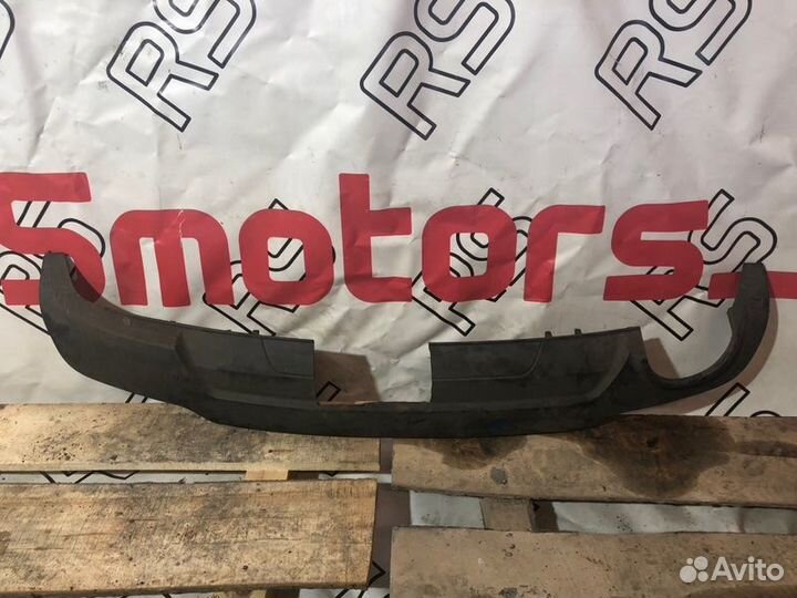 Юбка бампера задняя Mercedes-Benz C-Class W204