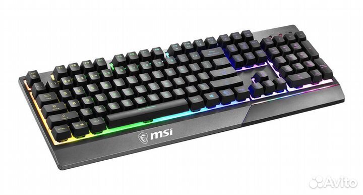 Проводная клавиатура MSI Vigor GK30 RU, черный