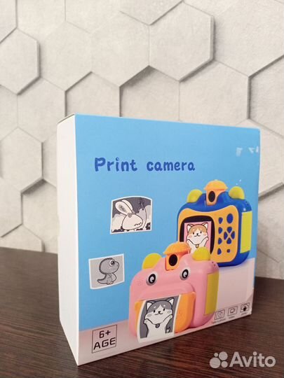 Детский фотоаппарат с моментальной печатью