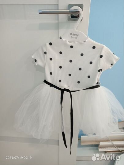 Платье для девочки 74