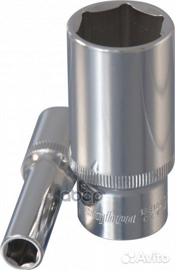 Головка торцевая глубокая 3/8''DR 22 мм. ombra