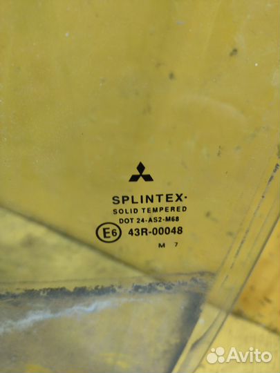 Стекло переднее левое для Mitsubishi Colt